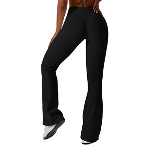 2025 Vintage Europeo Americano calle moda pantalones acampanados nuevo estilo lavado con agua personalizable diseño plano transpirable pintado - Product Image 2