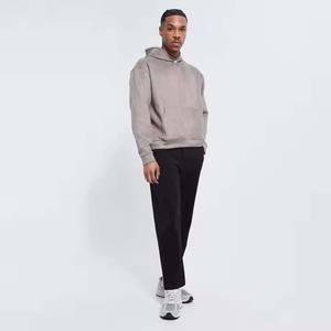 Acid Wash Sun Faded Distressed Plus Size Sweatshirts Drop Shoulder Plain Hoodie from Pakistan <b>men's</b> hoodieshoodie <b>men</b> - Product Image 6