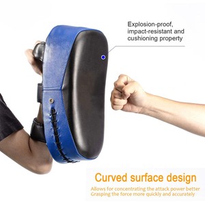 Coussin de frappe MMA thaïlandais personnalisé de haute qualité avec matériau PU, logo personnalisé imprimé, design taille haute, respirant et imperméable - Product Image 6