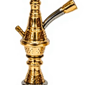 ฮุคก้ามินิทอมบักแบบทันสมัย - ทองเหลืองแท้สำหรับสูบบุหรี่ชิชา - Product Image 4