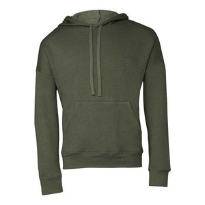 เสื้อกันหนาวมีฮู้ดใส่ได้ทั้งชายและหญิง DTM เสื้อกันหนาวขนแกะแบบสวมหัวมีฮู้ดพิมพ์โลโก้กำหนดเองวัสดุฟองน้ำ - Product Image 3