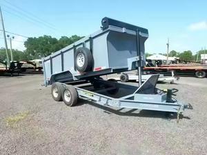 Remorque hydraulique 4x4 ferme robuste et remorque industrielle pour transporter des matériaux lourds - Product Image 2