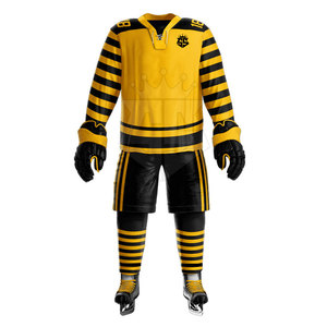 Mode Logo Personnalisé Sports D'équipe Uniforme De Hockey Sur Glace Prix De Gros Uniforme De Hockey Sur Glace - Product Image 2