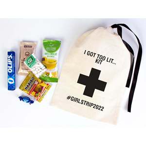 Bolsa de Kit para la Resaca Personalizada para Bodas y Fiestas, Impresa con Logotipo Personalizado para Aceites Esenciales, Ropa, Manualidades y Embalaje - Product Image 1