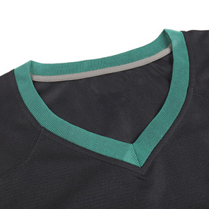 2025, diseño personalizado, cuello en V, tela de malla, ropa de fútbol, camiseta transpirable que absorbe el sudor, camiseta de malla de fútbol americano para hombres - Product Image 3