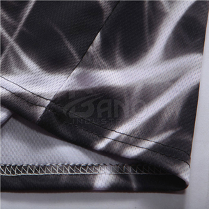 T-shirts de sublimation en gros à séchage rapide et respirants pour hommes et femmes en tissu jersey polyester/coton avec design personnalisé sur le devant style streetwear - Product Image 6