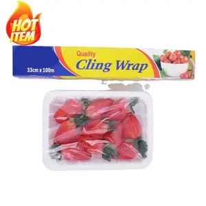 Wholesale Food Wrap Cling Film For Restaurant 9 20 Micron PE Stretch Film Food Contact Vietnam Top 3 Supplier With Best Price