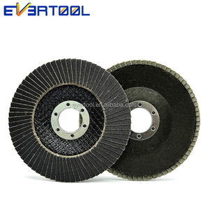 Disco de Lijado Abrasivo de Carburo de Silicio EVERTOOL con Respaldo de Tela Flexible y Láminas Angulares Especiales - Product Image 5