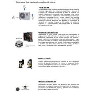 Lg <b>Econo</b> 24000 BTU CM24F monosplit ducted air conditioner, medium prevalence, R32 inverter, A++, Wi-Fi optional - Product Image 4