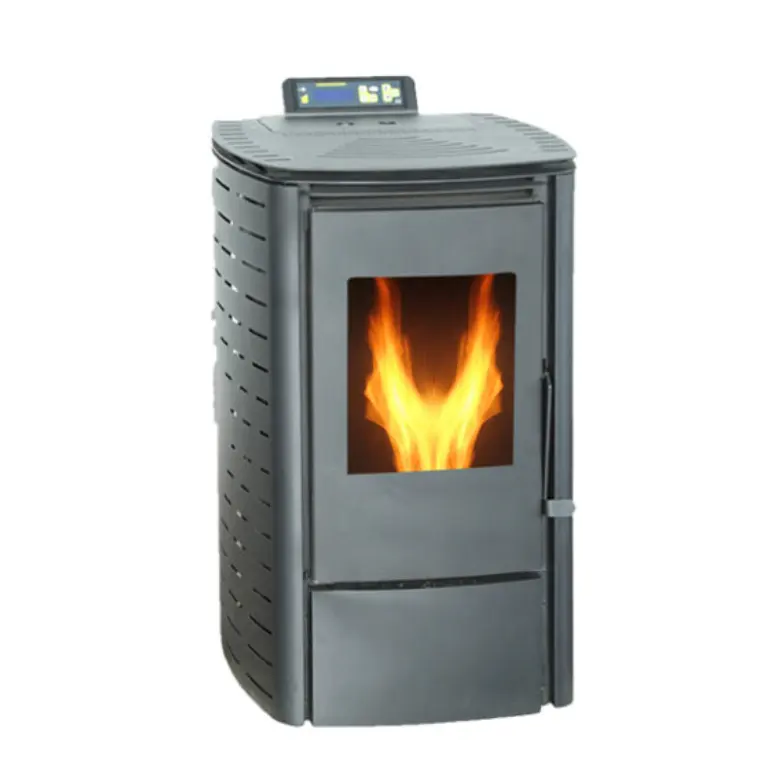 Wood Pellet Stove/ Modern Design Wood Burning Stove with Oven Cast Iron