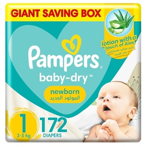 Todos los tamaños disponibles para ventas al por mayor, pañales Pampers Baby-Dry de súper absorción, producto de exportación muy común a precio de fábrica. - Product Image 1