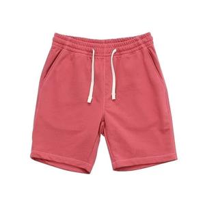 Shorts pour hommes personnalisés lourds et vintage en détresse lavés à l'acide 100% coton Streetwear jogging décontracté avec design appliqué - Product Image 4