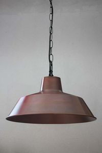 Lampe suspendue en cuivre surdimensionnée pour l'éclairage de la grande entrée conceptions formelles de salle à manger et couverture de plafond expansive - Product Image 5