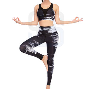 ชุดโยคะระบายอากาศได้ดีชุดโยคะราคาถูกสำหรับผู้หญิง - Product Image 4