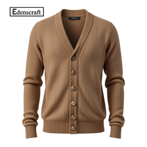 Áo cardigan nam thiết kế cao cấp, chất liệu dệt kim sang trọng, thời trang, thoải mái, trang phục mùa đông cần thiết, áo len chất lượng cao dành cho nam cỡ lớn - Product Image 2