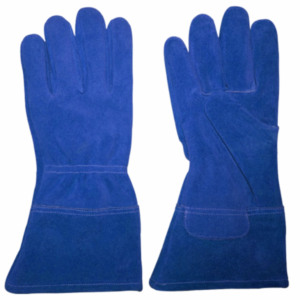 Guantes de soldadura de cuero dividido de piel de vaca resistente de calidad superior Guantes DE SEGURIDAD ignífugos y resistentes a chispas para soldadores - Product Image 6