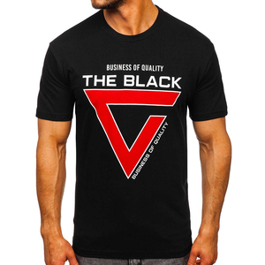 Camiseta en relieve de alta calidad 100% algodón personalizado colores sólidos impresión hombres camisetas Stock Color sólido camiseta - Product Image 1