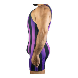 Sublimated Men's MMA Singlets-Spandex/Poliéster Ligero y transpirable - Product Image 6