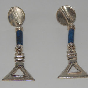 Set di gioielli in argento 925 Sterling con collana di perline e orecchini pendenti abbinati - Product Image 4