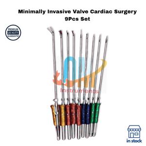 Ensemble d'instruments de chirurgie cardiaque manuelle minimalement invasive certifié ISO13485, 9 pièces de qualité supérieure, outils chirurgicaux de haute qualité - Product Image 5