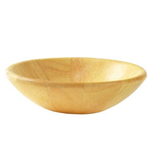 Diseño elegante Venta caliente Servidor de ensalada de frutas Tazón Pasta Fideos Servir Tazón de madera Hogar Catering Servir Tazón de madera - Product Image 2