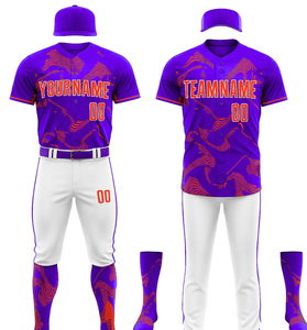 Vente en gros d'uniformes de baseball personnalisés | Kit de sublimation maillot et pantalon | Vêtements d'équipe en polyester respirant à séchage rapide OEM - Product Image 2
