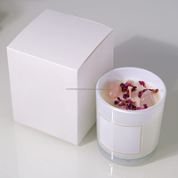 Bougie parfumée à la lavande et à la vanille, cristaux de quartz rose, pétales de rose séchés, cire de soja naturelle, artisanale, biologique, barres Diwali