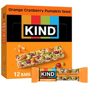 Barras KIND de Naranja, Arándano Rojo y Semillas de Calabaza (Paquete de 12) - Product Image 1
