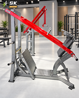 SK Wholesale Machine à Squat Professionnelle à Pendule, Équipement d'Entraînement de Force à Charge de Plaques pour Musculation des Jambes, Usage Commercial en Salle de Sport