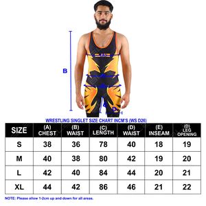 Maillots de lutte à faible quantité minimale de commande Bonne vente Singlets de lutte 2025 Singlets de lutte de taille personnalisée - Product Image 6