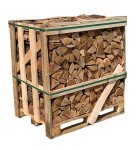 Bûches de bois d'aulne dur séchées au four, qualité supérieure, fendues, prix économiques, prêtes à l'emploi, forme carrée, 17 cm de longueur, chêne - Product Image 1