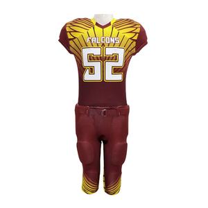 Nuevo Conjunto de Uniforme de Fútbol Americano Personalizado, Pantalones y Camiseta de Secado Rápido con Protección Anti-UV para Hombre - Product Image 1