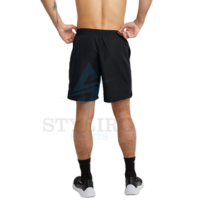 Pantalones cortos de entrenamiento de secado rápido para hombre al por mayor pantalones cortos de gran tamaño tallas grandes para hombre OEM ODM pantalones cortos deportivos para correr y gimnasio - Product Image 5