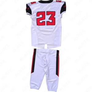 Top derniers vêtements de sport américains uniformes de football américain maillots de football de style et uniforme 2 pièces ensemble maillot de football - Product Image 2