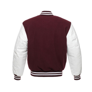 Chaqueta Universitaria de Béisbol Personalizada de Alta Calidad de Fabricante OEM, Chaqueta Universitaria Informal de Invierno para Hombre - Product Image 5