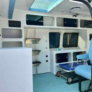 Véhicules d'urgence médicaux d'occasion, diesel, manuels, haut de gamme, entièrement équipés, ambulances de transport, norme Euro 4, longueur 3-8m - Product Image 5