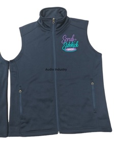 Gilet en molleton médical brodé personnalisé, uniforme d'allaitement, gilet de gommage médical, cadeau de veste pour infirmière - Product Image 4