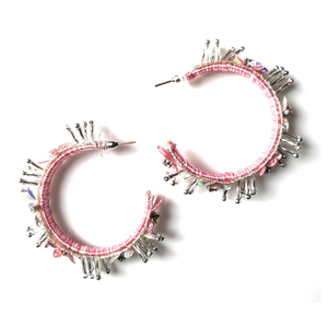 Pendientes de cuentas personalizados, pendientes de cuentas múltiples para mujer, joyería festiva para fiestas al mejor precio, pendientes de cuentas hechos en India - Product Image 4