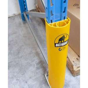 Protezione scaffale Protezione dei pali Rack-Mammut Tipo L H 600 Protezione di supporto Scaffale per pallet Profilo 110 - 13 - Product Image 3