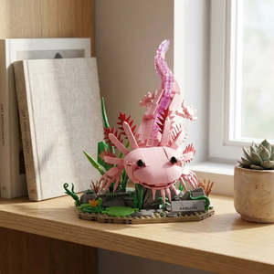 Modelo de Axolotl Educativo de Lego Mog, Juguete de Construcción de Plástico ABS para Niños de 5 a 7 Años, Empaquetado en Caja de Cartón - Product Image 2