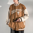 Chaqueta de invierno de béisbol de manga larga personalizada para hombre 2025, superventas, estilo universitario con tela de lona y proceso de revestimiento - Product Image 3