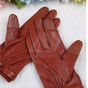 Gants tendance en cuir sur mesure pour hommes du Pakistan de haute qualité toutes tailles disponibles pour l'hiver Style uni pour une scène décontractée - Product Image 3