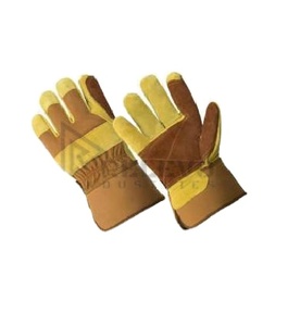 High Quality Cow Hide Leather Work <b>Gloves</b> with Aramid Fabric Liner Wholesale Truck Driver Mechanic Safety <b>Gloves</b> - Product Image 5