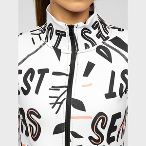 Chándal de mujer de talla grande Gymwear personalizado hacer nuevo diseño sublimación cordón conjunto de dos piezas - Product Image 3