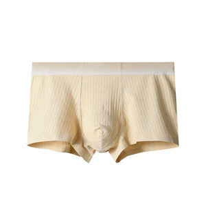 Calzoncillos Boxer Deportivos Clásicos de Verano para Hombre, de Tiro Alto, Finos, Antibacterianos, de Algodón y Elastano, Sin Costuras, Transpirables, de Secado Rápido - Product Image 3