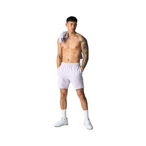 100% Cotton Men's Casual Sweat <b>Shorts</b> Comfortable High Quality Breathable <b>Quick</b> <b>Dry</b> Mid Waist Drawstring Closure Solid <b>Shorts</b> - Product Image 3