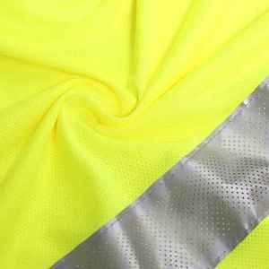 Diseño de Crewnech, venta al por mayor, camiseta de manga corta de construcción de alta visibilidad hecha a medida, camisas de trabajo de seguridad 2025 Hi Vis para hombres - Product Image 5