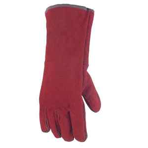 Guantes de apicultura antiimpacto de alta calidad Cuero de lona cómodo con forro de algodón transpirable para Protección Laboral - Product Image 1