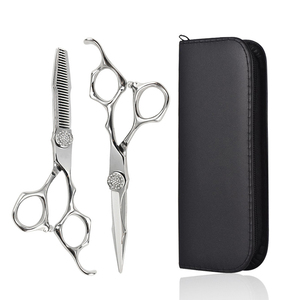 Sharp Curved Professional Japan Salon Barba Peluquería Tijeras para cortar el cabello Tijeras - Product Image 2