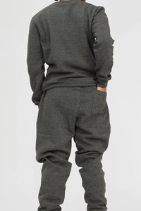 ชุดวอร์มสำหรับผู้ชายชุดวอร์มคอกลมพิมพ์ลายสำหรับวิ่งชุดวอร์มทันสมัยออกแบบได้ตามต้องการ - Product Image 6